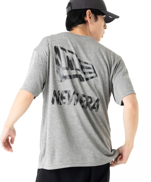 NEW ERA(ニューエラ)の「ニューエラ パフォーマンスアパレル 半袖Tシャツ(Tシャツ/カットソー・メンズ・グレー/ブラック・XL/L/S/M/XXL)」の14枚目の写真
