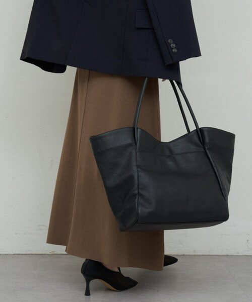 セール】【2.718】シュリンクレザートート（トートバッグ