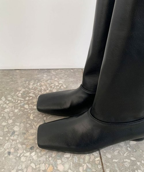 EIFFELCLASSIC(エッフェルクラシック)の「ブルーミングロングブーツ - ブラック(ブーツ・レディース・その他・22.5cm/23cm/23.5cm/24cm/24.5cm/25cm/25.5cm)」の4枚目の写真