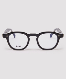 ALO EYEWEAR（アロアイウェア）の「[Essential] AL5501 0909G アネルフレームブラック眼鏡フレーム（メガネ）」