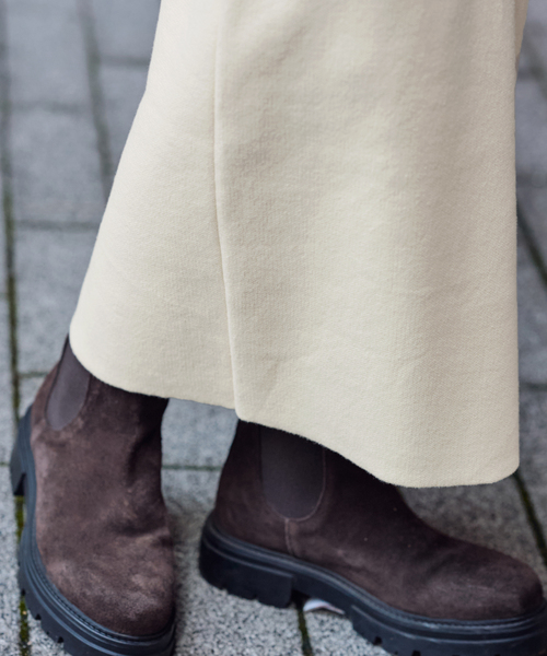 FRAMeWORK（フレームワーク）の「≪追加≫ダブルジャガードストレートスカート（スカート・レディース・ブラック/ホワイト/ベージュ・36/38/40）」の22枚目の写真