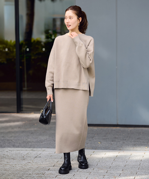 セール】≪追加≫ダブルジャガードストレートスカート（スカート