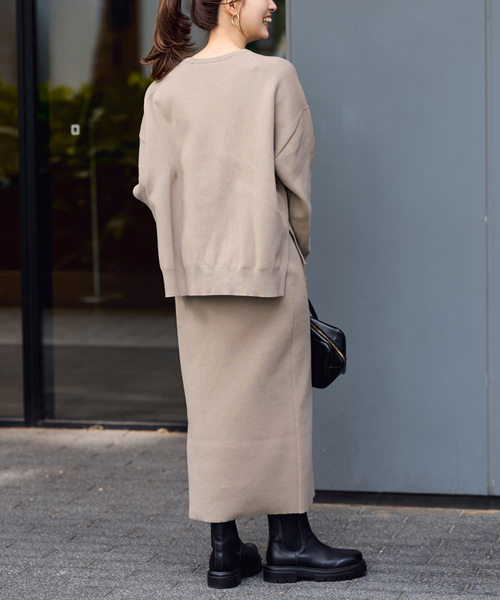 セール】≪追加≫ダブルジャガードストレートスカート（スカート