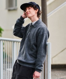 PENDLETON | 【MAISON CLUB】80’ｓｓWool Over Knit Polo　/　ウールオーバーニットポロ KKP(ニット/セーター)