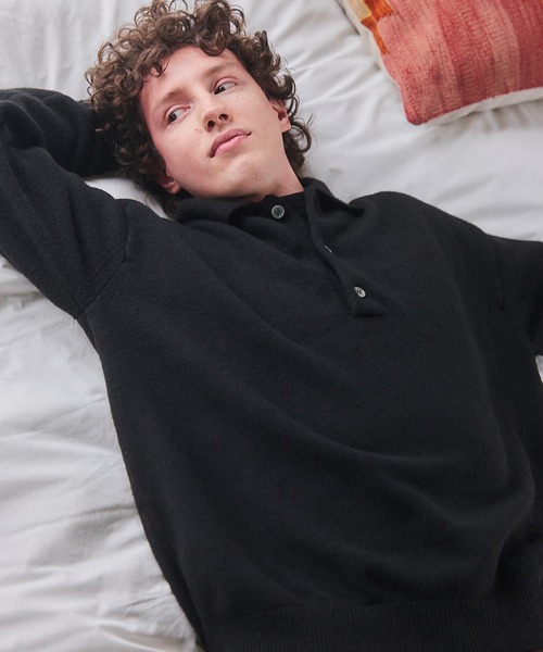 PENDLETON（ペンドルトン）の「【MAISON CLUB】80’ｓｓWool Over Knit Polo　/　ウールオーバーニットポロ KKP（ニット/セーター・メンズ・ブラウン/ブラック/グレー・M/L）」の4枚目の写真