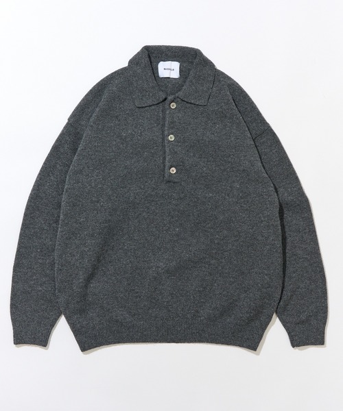 PENDLETON（ペンドルトン）の「【MAISON CLUB】80’ｓｓWool Over Knit Polo　/　ウールオーバーニットポロ KKP（ニット/セーター・メンズ・ブラウン/ブラック/グレー・M/L）」の11枚目の写真