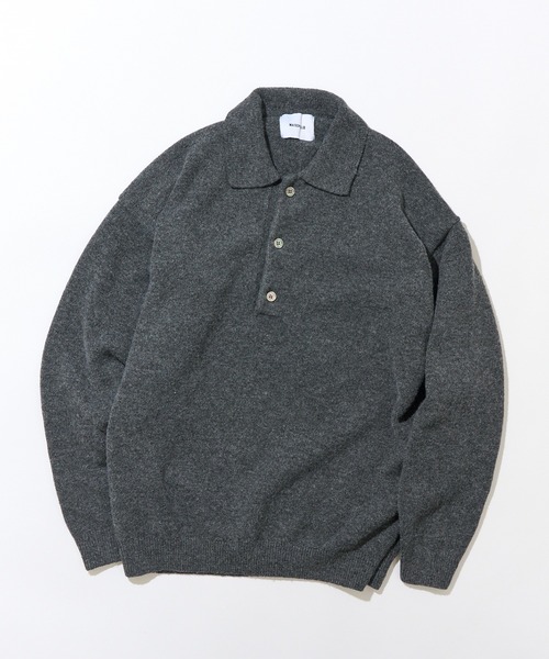 PENDLETON（ペンドルトン）の「【MAISON CLUB】80’ｓｓWool Over Knit Polo　/　ウールオーバーニットポロ KKP（ニット/セーター・メンズ・ブラウン/ブラック/グレー・M/L）」の13枚目の写真