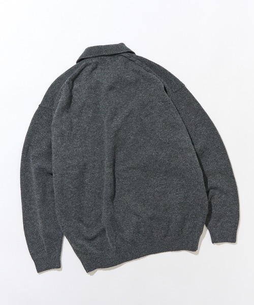 PENDLETON（ペンドルトン）の「【MAISON CLUB】80’ｓｓWool Over Knit Polo　/　ウールオーバーニットポロ KKP（ニット/セーター・メンズ・ブラウン/ブラック/グレー・M/L）」の14枚目の写真