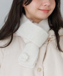 flower | フラッフィーローズマフラー(マフラー)