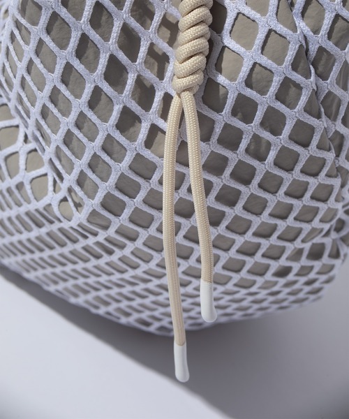 F/CE. (エフシーイー)の「F/CE. MESH BIG SHOULDER TOTE / エフシーイー メッシュ ビッグショルダートート(ショルダーバッグ・レディース・ブラック/ベージュ・FREE)」の10枚目の写真