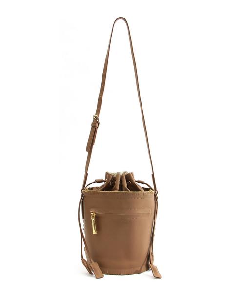 MuseR(ミュザー)の「ミュザー/MuseR フリンジcylinderBAG バッグ(ショルダーバッグ・レディース・ブラック/モカ/グレー・フリー)」の3枚目の写真