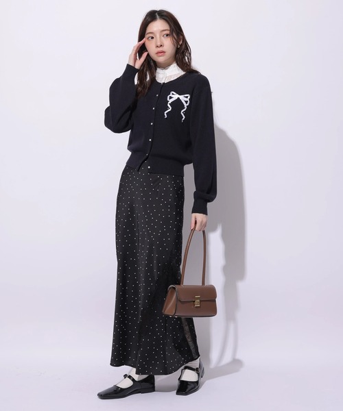 Rirandture（リランドチュール）の「レーストリムマーメイドスカート（スカート・レディース・オフホワイト/ブラック・0/1/2）」の5枚目の写真