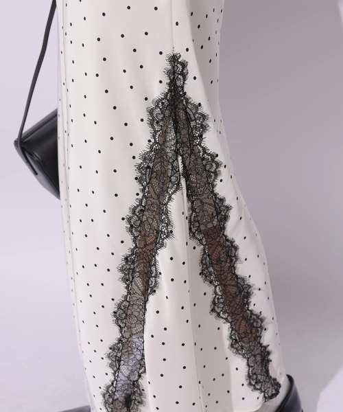 Rirandture（リランドチュール）の「レーストリムマーメイドスカート（スカート・レディース・オフホワイト/ブラック・0/1/2）」の16枚目の写真