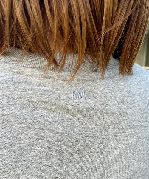 AMI Alexandre Mattiussi（アミアレクサンドルマテュッシ）の「【AMI PARIS】アミ パリス Sweat Shirt スウェット トレーナー（スウェット・レディース・グレー/ネイビー/ブラック・M/S/L）」の7枚目の写真