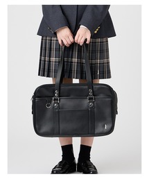 EASTBOY（イーストボーイ）の「イーストボーイ スクバ 合皮 バッグ スクール 中学生 高校生 通学 鞄 女子用 スクールバッグ スクバデコ 学生鞄 女子高生 学生服 入学式 卒業式（ショルダーバッグ）」
