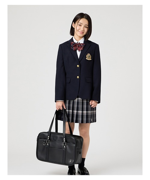 EASTBOY（イーストボーイ）の「イーストボーイ スクバ 合皮 バッグ スクール 中学生 高校生 通学 鞄 女子用 スクールバッグ スクバデコ 学生鞄 女子高生 学生服  （ショルダーバッグ・キッズ・ブラック/ブラウン・F）」の8枚目の写真