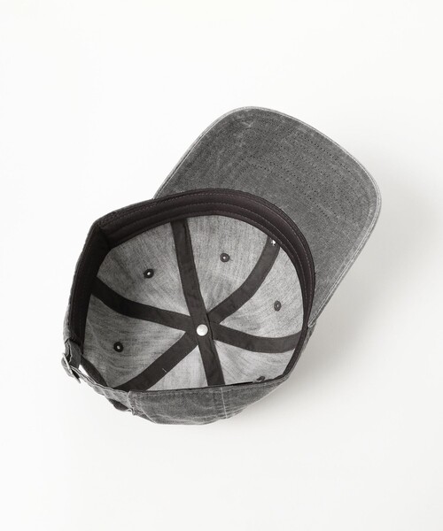 こども ビームス（コドモビームス）の「adidas / ウォッシュド ベースボール キャップ 2026（アナログ腕時計・キッズ・ブラック系その他2・ONE SIZE）」の5枚目の写真