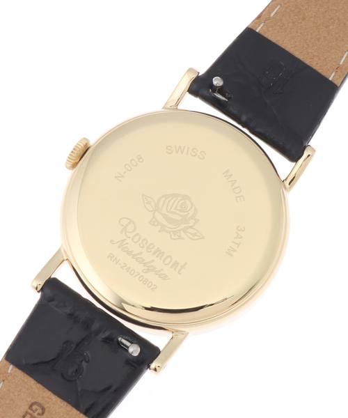 Rosemont（ロゼモン）の「Rosemont N008-YWR Yellow gold（アナログ腕時計・レディース・ゴールド・FREE）」の6枚目の写真