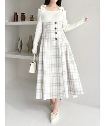 dazzlin | サイドプリーツトレンチコルセットスカート(スカート)