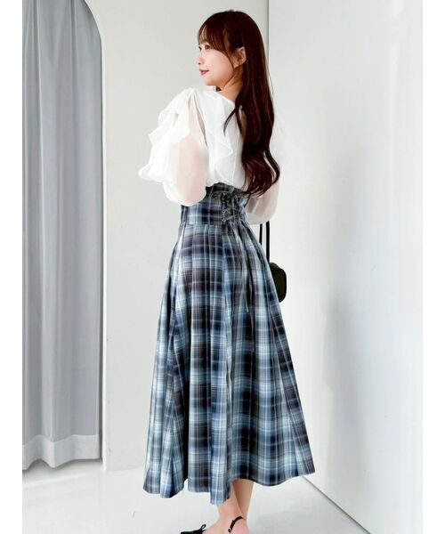 セール】サイドプリーツトレンチコルセットスカート（スカート