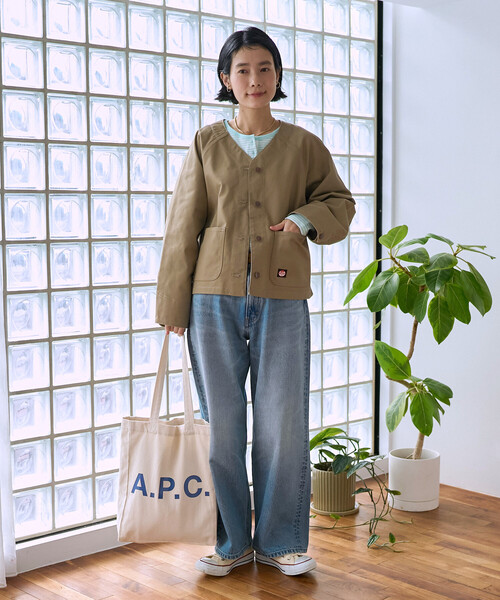 セール】RED KAP × FREAK'S STORE/レッドキャップ 別注 ノーカラーV