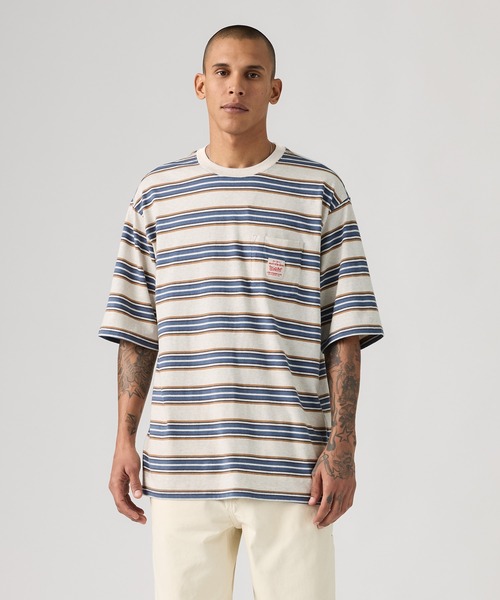 Levi's(リーバイス)の「Levi's/リーバイス WORKWEAR Tシャツ(Tシャツ/カットソー・メンズ・ベージュ・XL/L/M/S)」の1枚目の写真