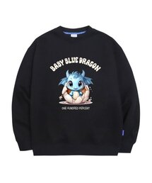 OHP x HARMONIA ベビー青龍 裏起毛スウェット