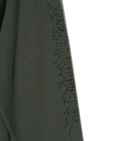 BROWNBREATH(ブラウンブレス)の「SPRD IT OUT LONGSLEEVE - CHARCOAL(Tシャツ/カットソー・レディース・その他・M/L/XL)」の6枚目の写真
