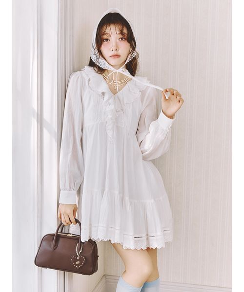 LILY BROWN(リリーブラウン)の「フルーツビーズネックレス(ネックレス・レディース・イエロー/レッド/ラベンダー・F)」の6枚目の写真