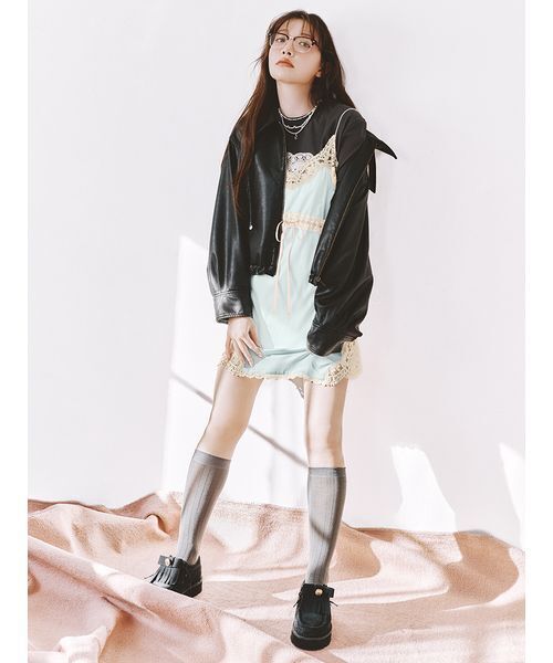 LILY BROWN(リリーブラウン)の「フルーツビーズネックレス(ネックレス・レディース・イエロー/レッド/ラベンダー・F)」の7枚目の写真