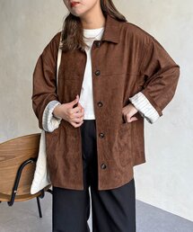 CPCM（シーピーシーエム）の「フェイクスエードジャケット（ブルゾン）」