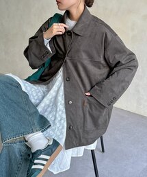 CPCM（シーピーシーエム）の「フェイクスエードジャケット（ブルゾン）」