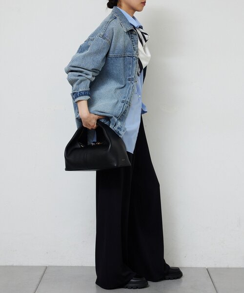 GALLARDAGALANTE(ガリャルダガランテ)の「【即戦力パンツ】【3サイズ展開】ワイドイージーパンツ(その他パンツ・レディース・ライトベージュ/ブラック/ダークブラウン・0/2/1)」の8枚目の写真