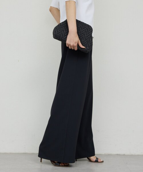 GALLARDAGALANTE(ガリャルダガランテ)の「【即戦力パンツ】【3サイズ展開】ワイドイージーパンツ(その他パンツ・レディース・ライトベージュ/ブラック/ダークブラウン・0/2/1)」の11枚目の写真