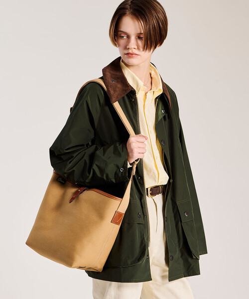 BRADY（ブレディー）の「Brady | ASHDOWN MEDIUM（ショルダーバッグ・レディース・カーキ/ホワイト系その他/ブラック・ONE）」の5枚目の写真