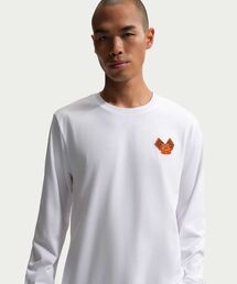 NIKE(�i�C�L)�̃i�C�L �X�|�[�c�E�F�A �����O�X���[�u T�V���c / Nike Sportswear Long-Sleeve T-Shirt FQ3761-100 White(T�V���c/�J�b�g�\�[)