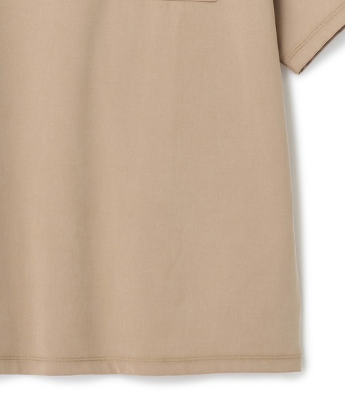 MEN'S BIGI（メンズビギ）の「フィブリルジャージー クルーネックTシャツ（Tシャツ/カットソー・メンズ・ベージュ/ブラック/グレー・02/03）」の21枚目の写真