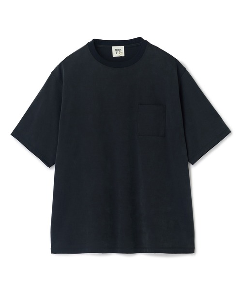 MEN'S BIGI（メンズビギ）の「フィブリルジャージー クルーネックTシャツ（Tシャツ/カットソー・メンズ・ベージュ/ブラック/グレー・02/03）」の14枚目の写真