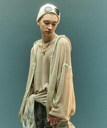 BEAVER（ビーバー）の「B omnivore/ビーオムニボー　HAND - STITCH MESH HOODIE（パーカー）」