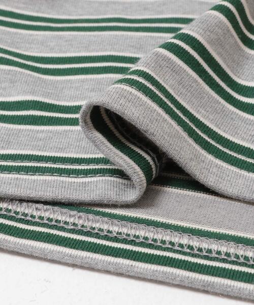 URBAN RESEARCH DOORS（アーバンリサーチドアーズ）の「『150サイズあり』マルチボーダープルオーバー(KIDS)（Tシャツ/カットソー・キッズ・グレー系その他/ネイビー・105/135/120/150）」の12枚目の写真