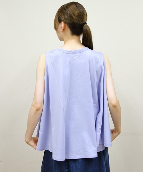 ORCIVAL(オーシバル)の「ORCIVAL/オーシバル スリーブレスブラウス SLEEVELESS BLOUSE OR-C0533 OEJ(シャツ/ブラウス・レディース・ブラック/ホワイト/サックスブルー・1)」の22枚目の写真