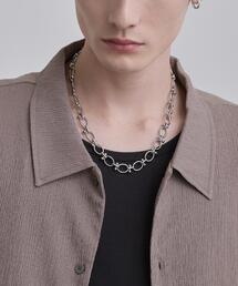 tk.TAKEO KIKUCHI（ティーケータケオキクチ）の「【ステンレス】ボールドネックレス（ネックレス）」