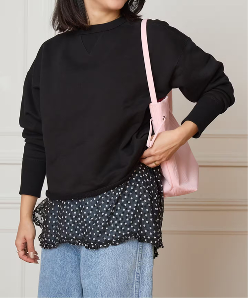 IENA LA BOUCLE（イエナラブークル）の「IENA LA BOUCLE シアードットタンクブラウス（シャツ/ブラウス・レディース・ブラック系その他・FREE）」の2枚目の写真