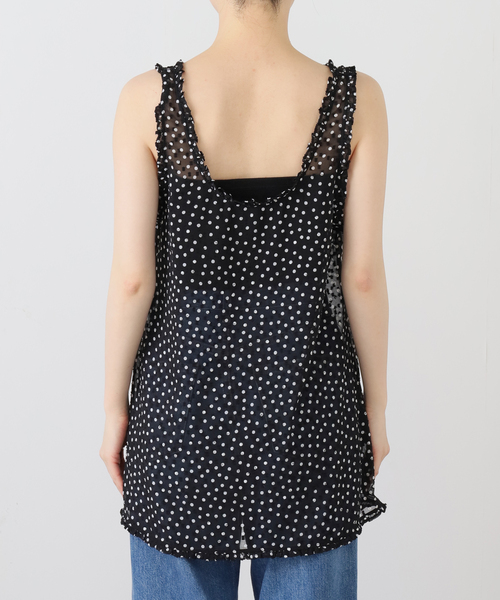 IENA LA BOUCLE（イエナラブークル）の「IENA LA BOUCLE シアードットタンクブラウス（シャツ/ブラウス・レディース・ブラック系その他・FREE）」の11枚目の写真