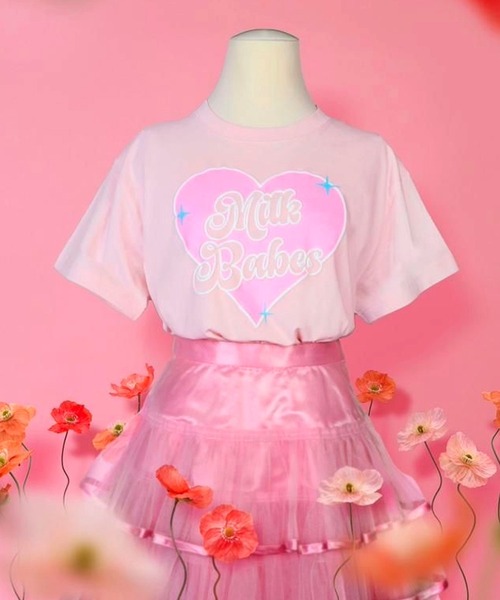 MILK(ミルク)の「バレンタインTEE(Tシャツ/カットソー・レディース・A・FREE)」の1枚目の写真