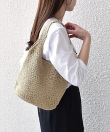 SHIPS Colors（シップス カラーズ）の「SHIPS Colors:メタリック コード トートバッグ◆（かごバッグ）」