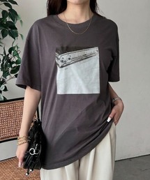 【26年春夏新作】レトログラフィックデザインカットソー Tシャツ 半袖