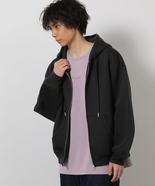 LAKOLE（ラコレ）の「ダンボールZIPパーカー / 645802（パーカー・メンズ・ブルー/ブラック/ピンク・MEDIUM/LARGE）」の5枚目の写真