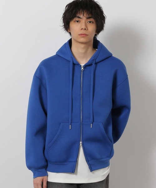 LAKOLE（ラコレ）の「ダンボールZIPパーカー / 645802（パーカー・メンズ・ブルー/ブラック/ピンク・MEDIUM/LARGE）」の7枚目の写真