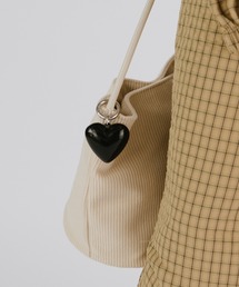 duei（デュイ）の「ぷっくりハートキーチャーム（キーホルダー）」